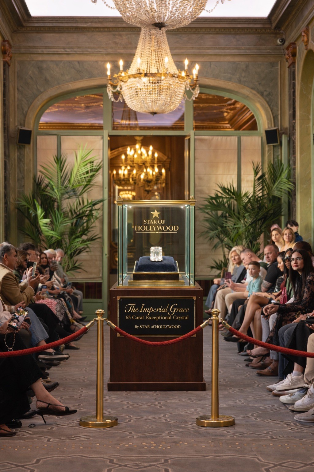 Star of Hollywood, Paris Fashion Week, Imperial Grace 65ct Austrian Crystal Ring