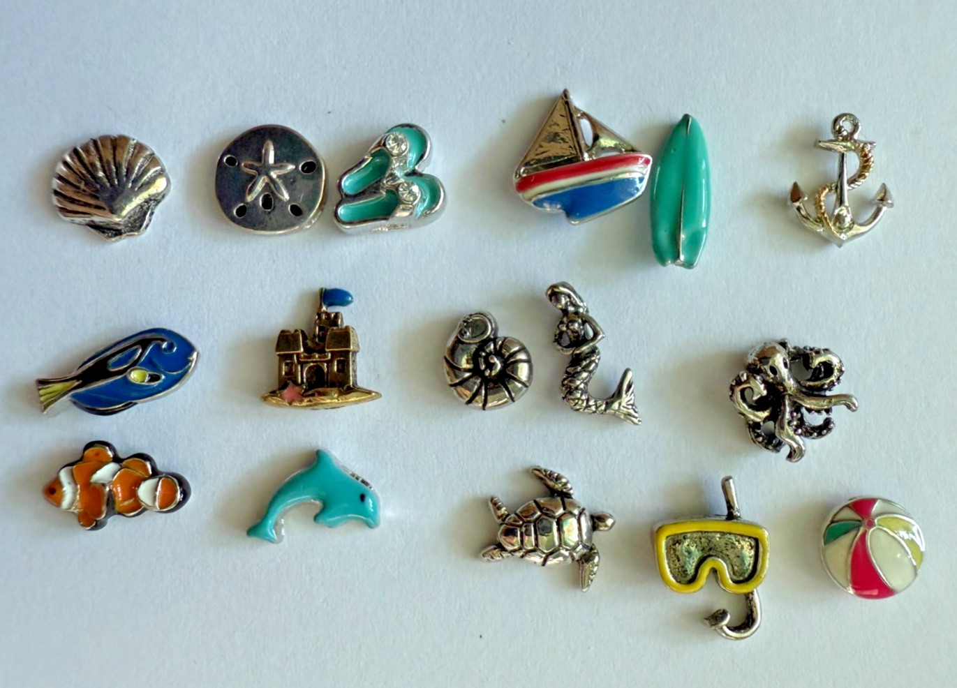 Origami Owl Beach Ocean Travel Sea Vacation Charms NEW Authentic *YOUR CHOICE*