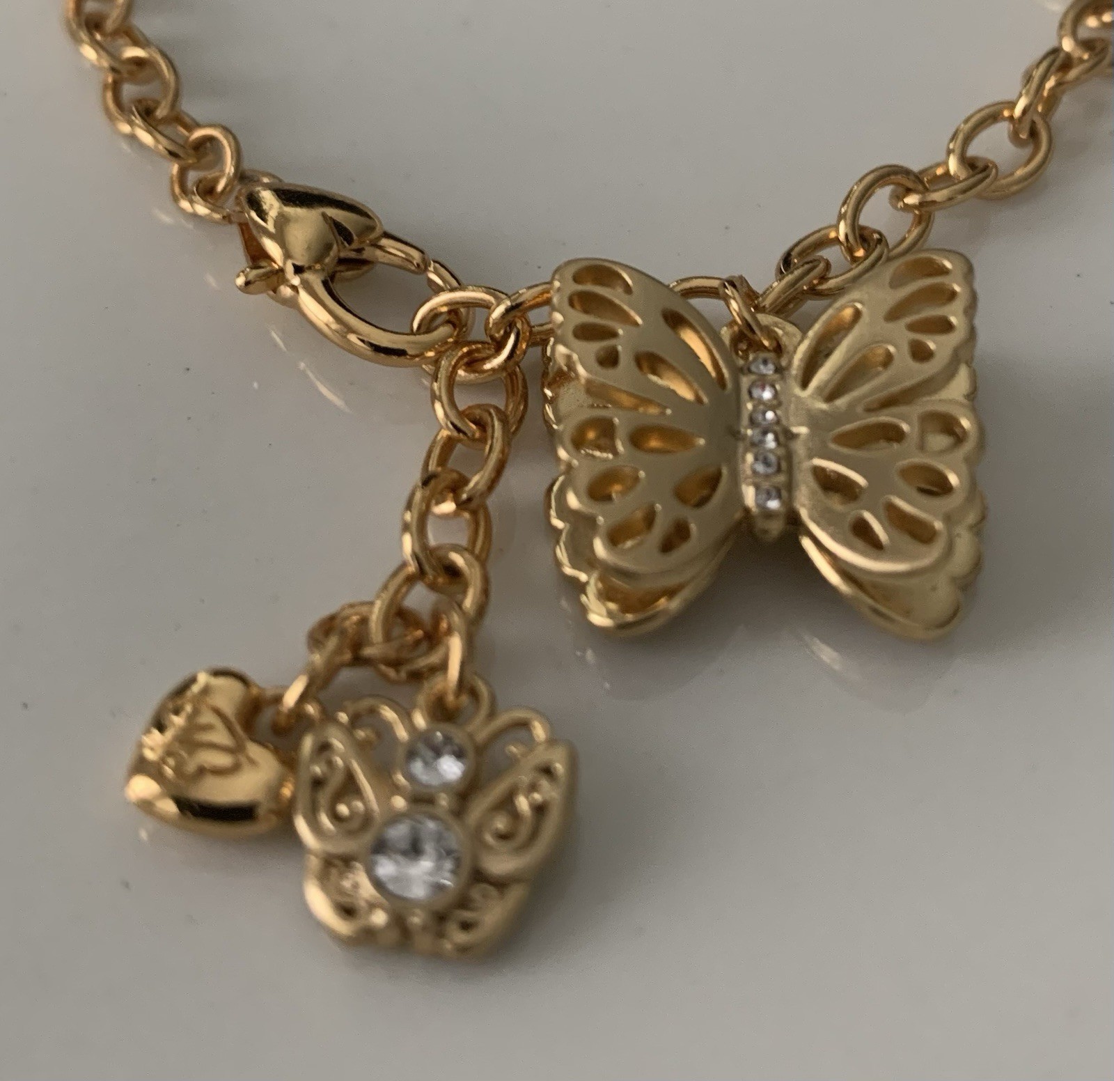 Brighton SECRET GARDENS BUTTERFLIES 2017/2020 Remix, Size 7.5-8 Inch Bracelet