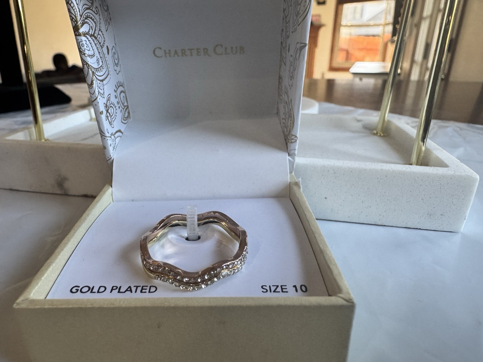 Women Double Ring Et