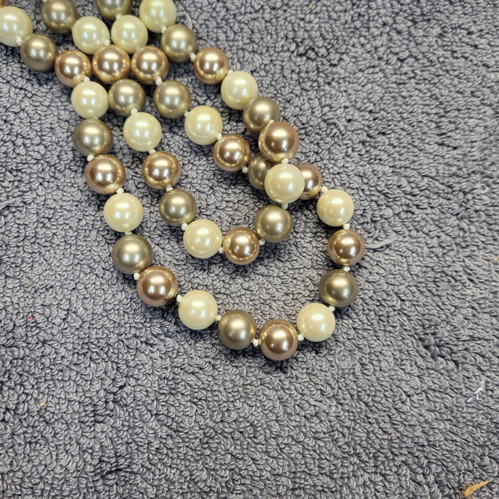 Party Jewelry Pearl Necklace Multicolored 30in