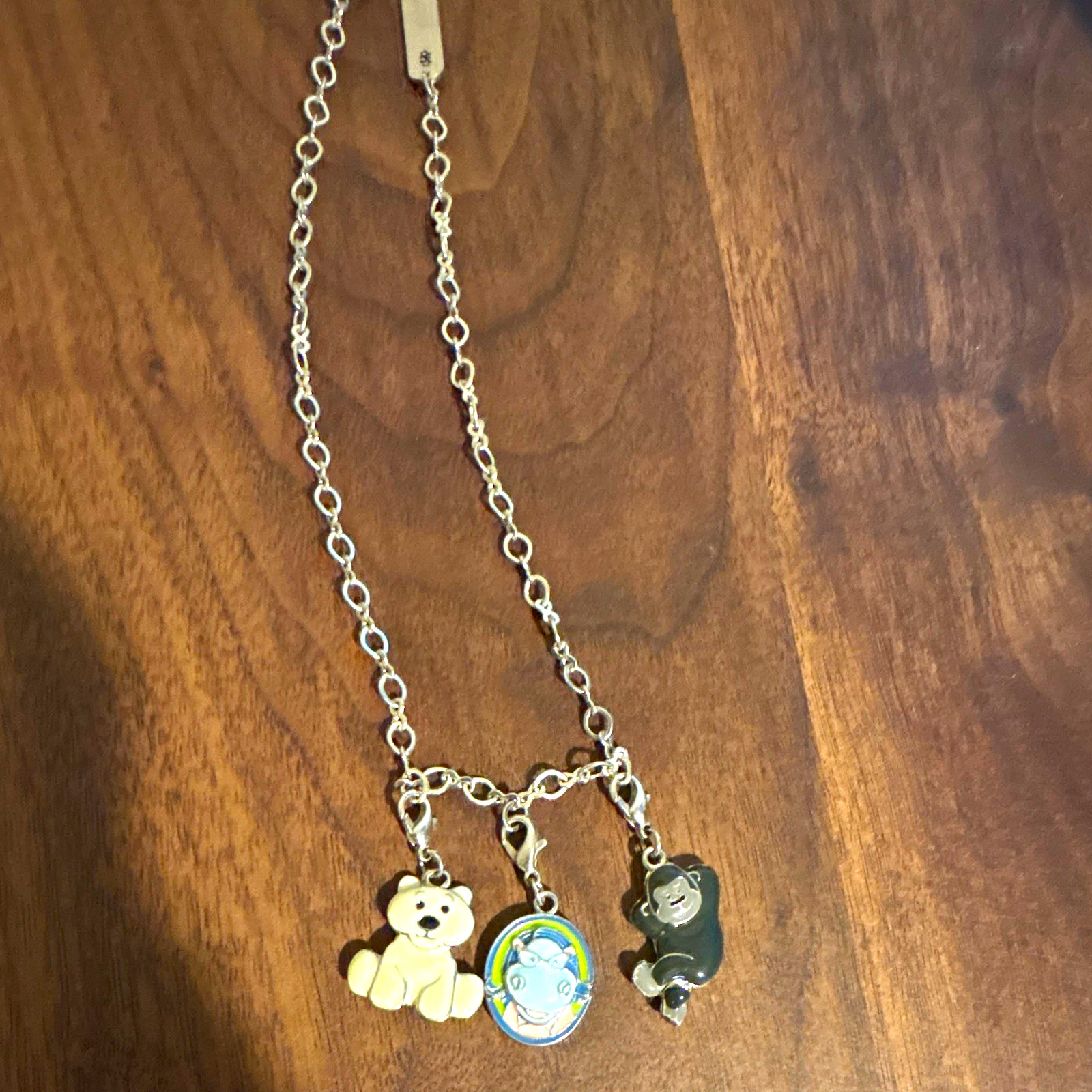 Webkinz Necklace with 3 Charms