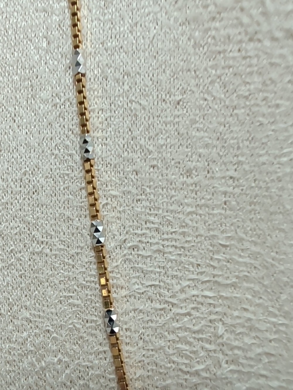 Freida Rothman Vault Two Tone Box Link Necklace And Bracelet Set NWOT