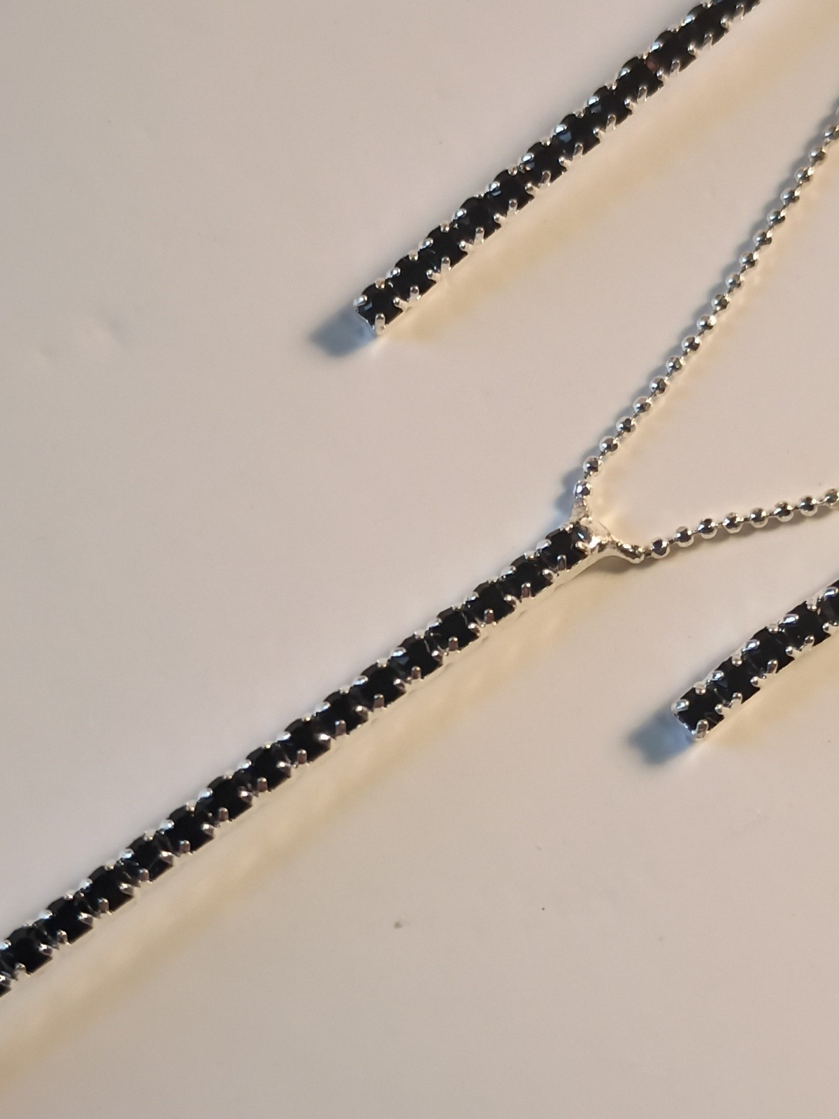 NWT Beauty Collection Austrian Crystal,Plated For Life Necklace & Earring Set.J5