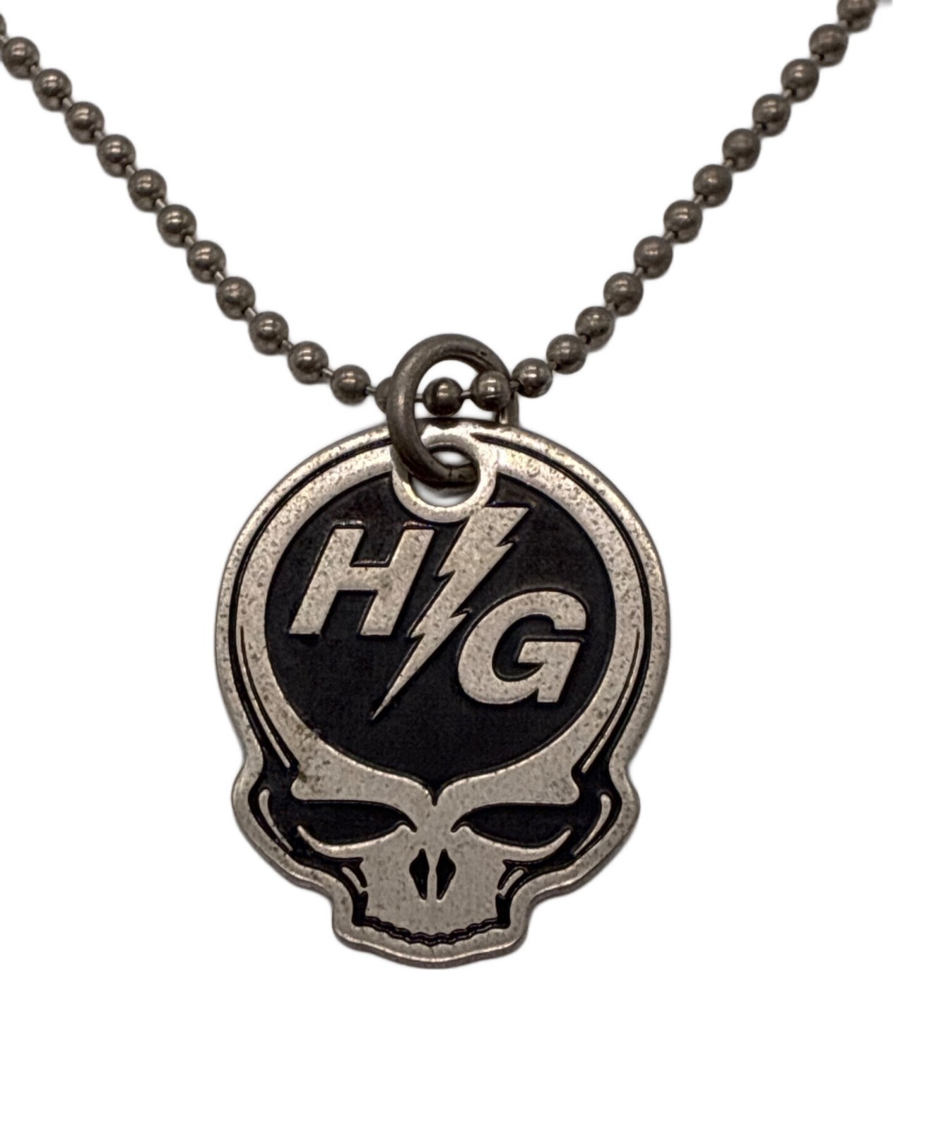 Hysteric Glamour Skull Head Necklace Silver Authentic From Japan