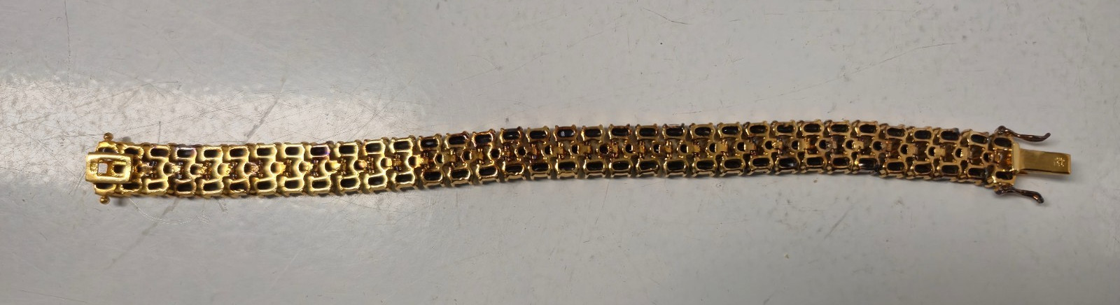 TECHNIBOND SAPPHIRE Blue Bracelet Never Worn