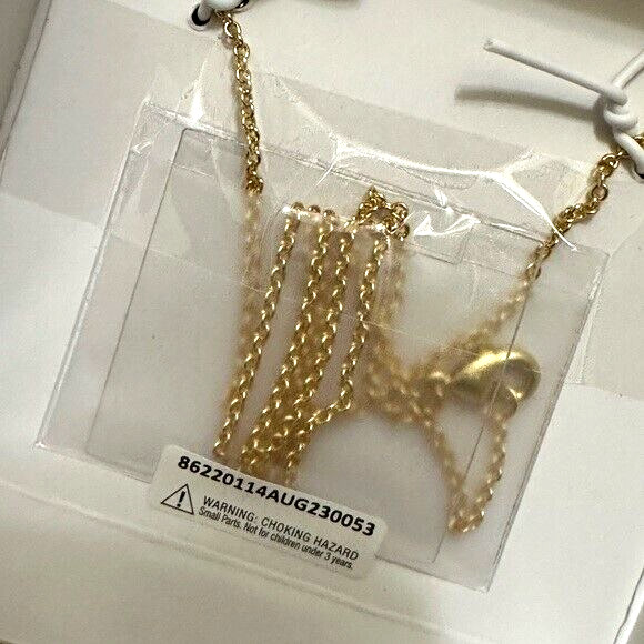 Sanrio Necklace Hello Kitty Pompompurin Airplane Plane Gold Flash Plated NWT JCM