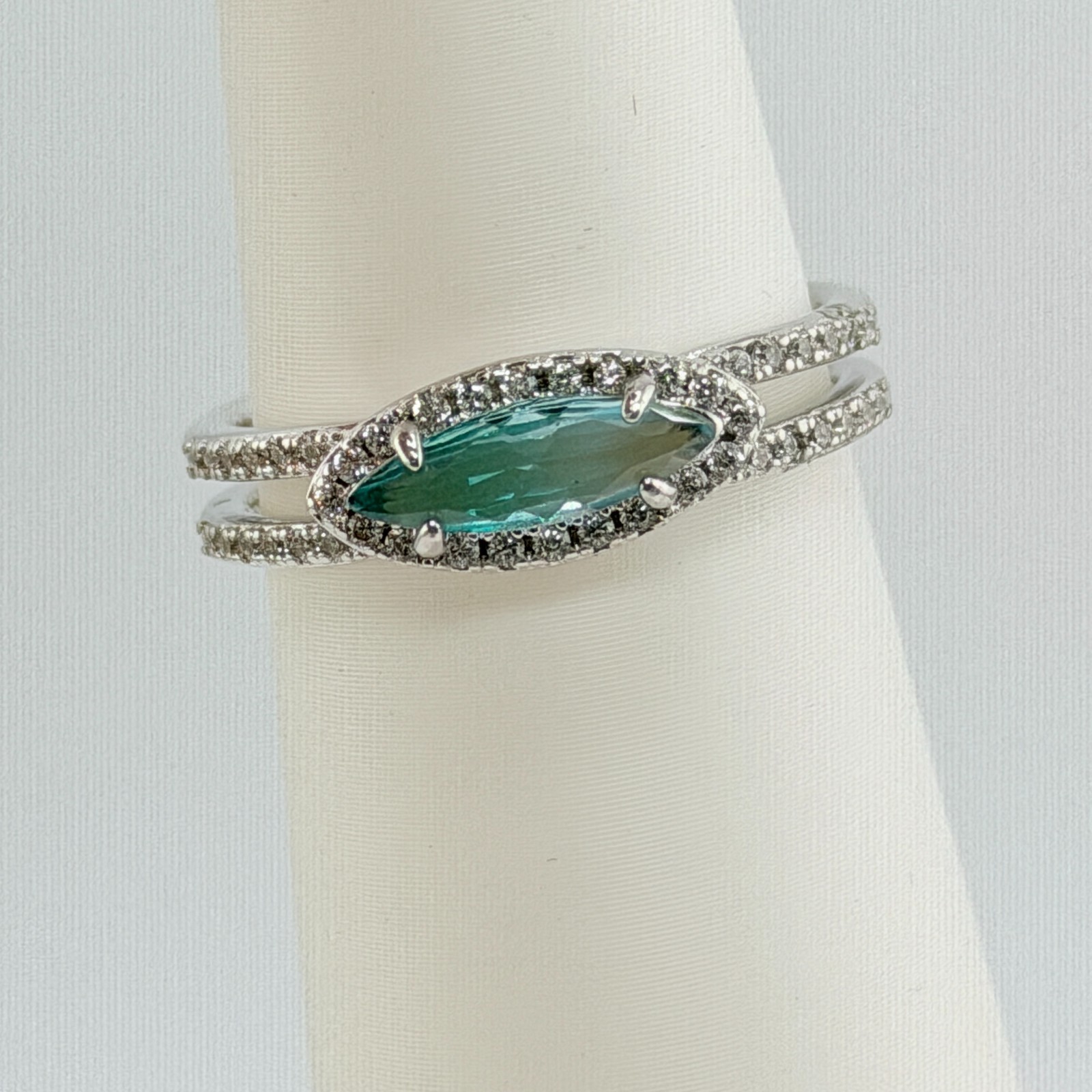 Bomb Party Sz10 “Until You Love Me” RBP5642 Blue Green BiColor Alexandrite RETRO