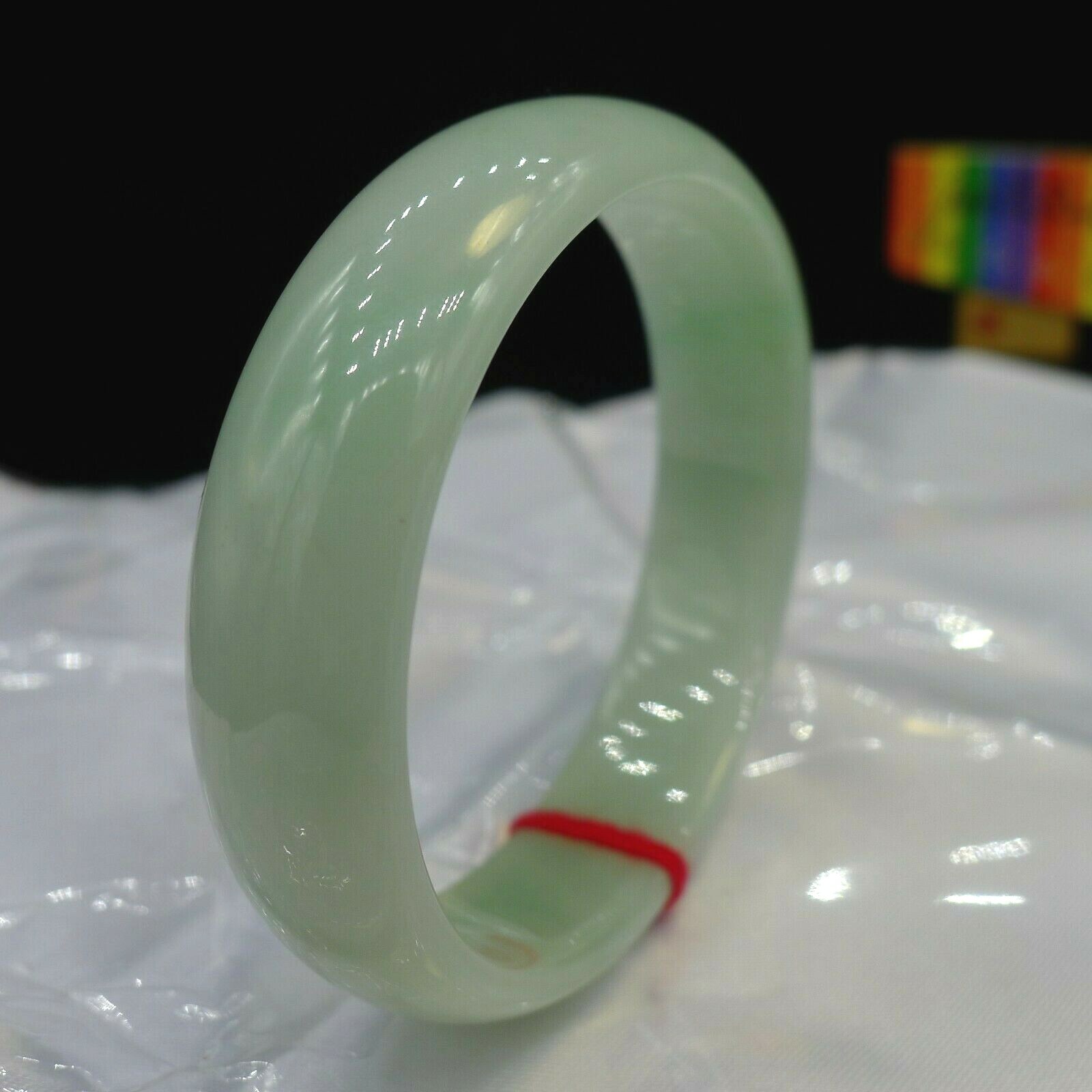 【JadeiteBird】53mm Certified 100% Natural Grade A Jadeite Jade Bangle Bracelet