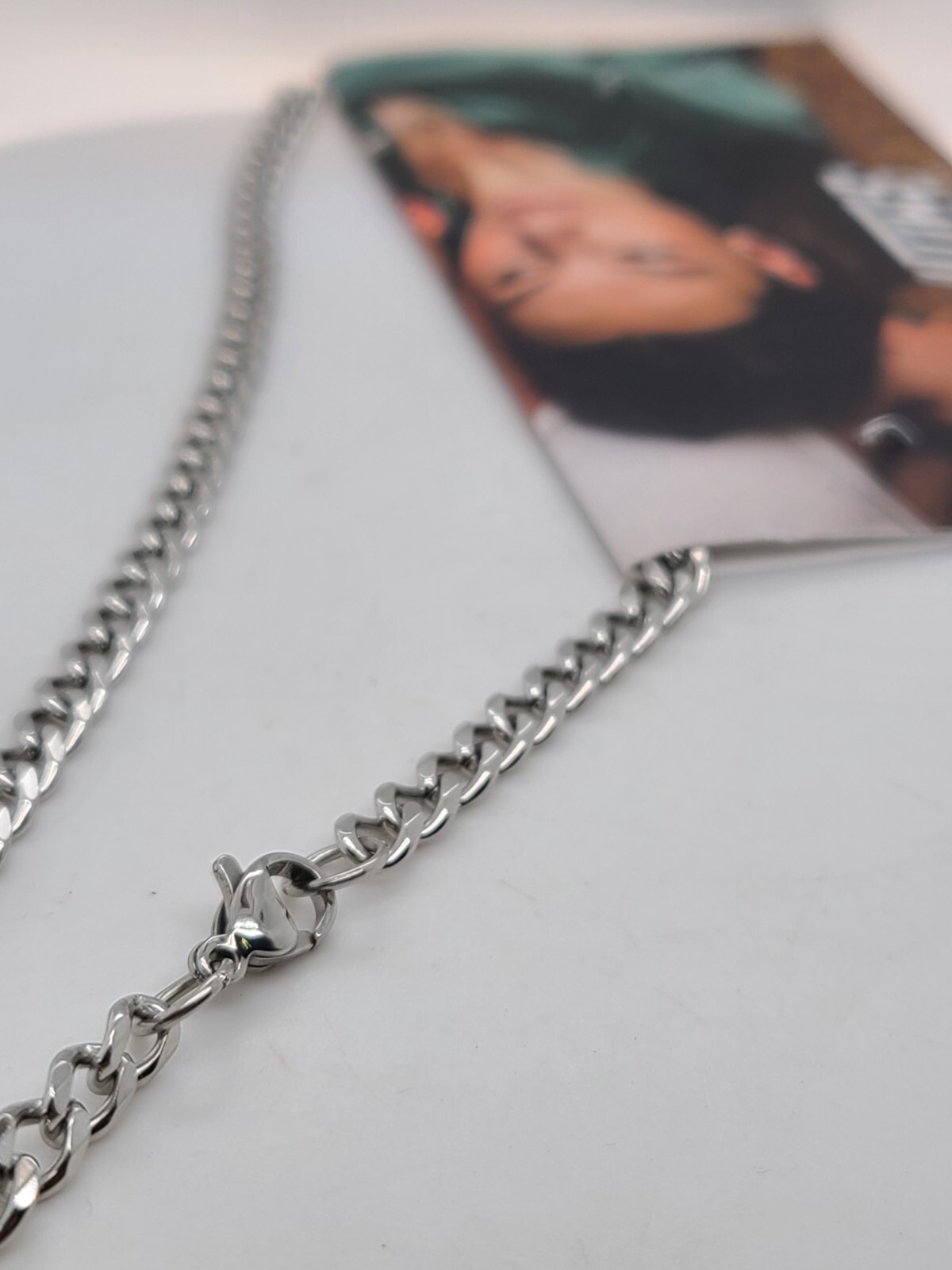 We Are All Smith Waterproof Stainless Steel 3.5mm Cuban Chain Necklace 22″