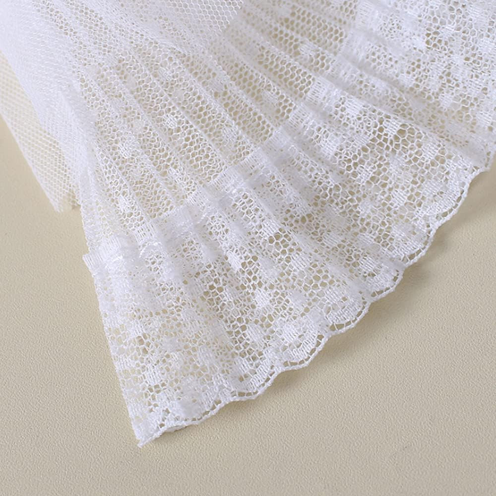 Lolita False Sleeves Wrist Cuffs Floral Layered Lace Cuff