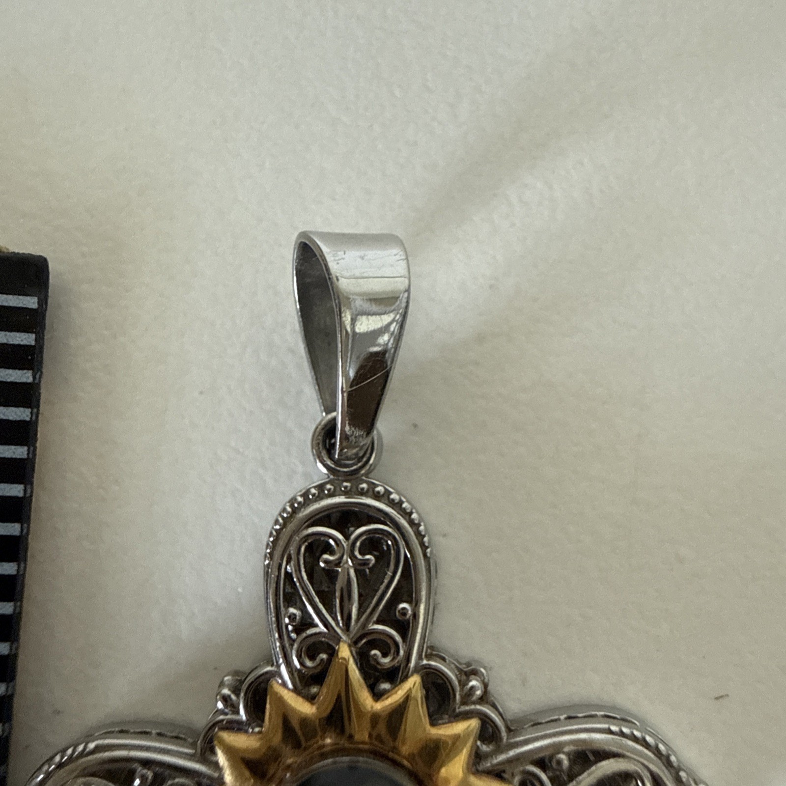 Stamped Stainless Steel Cross Women’s Jewelry Silver Tone Gold Tone Detail