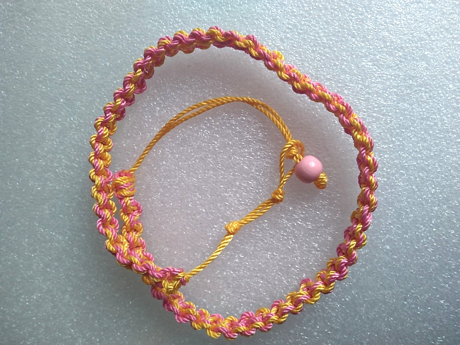 Surfer Macrame Braided Necklace Nylon Gift Ethnic Boho 22″ USA Seller New