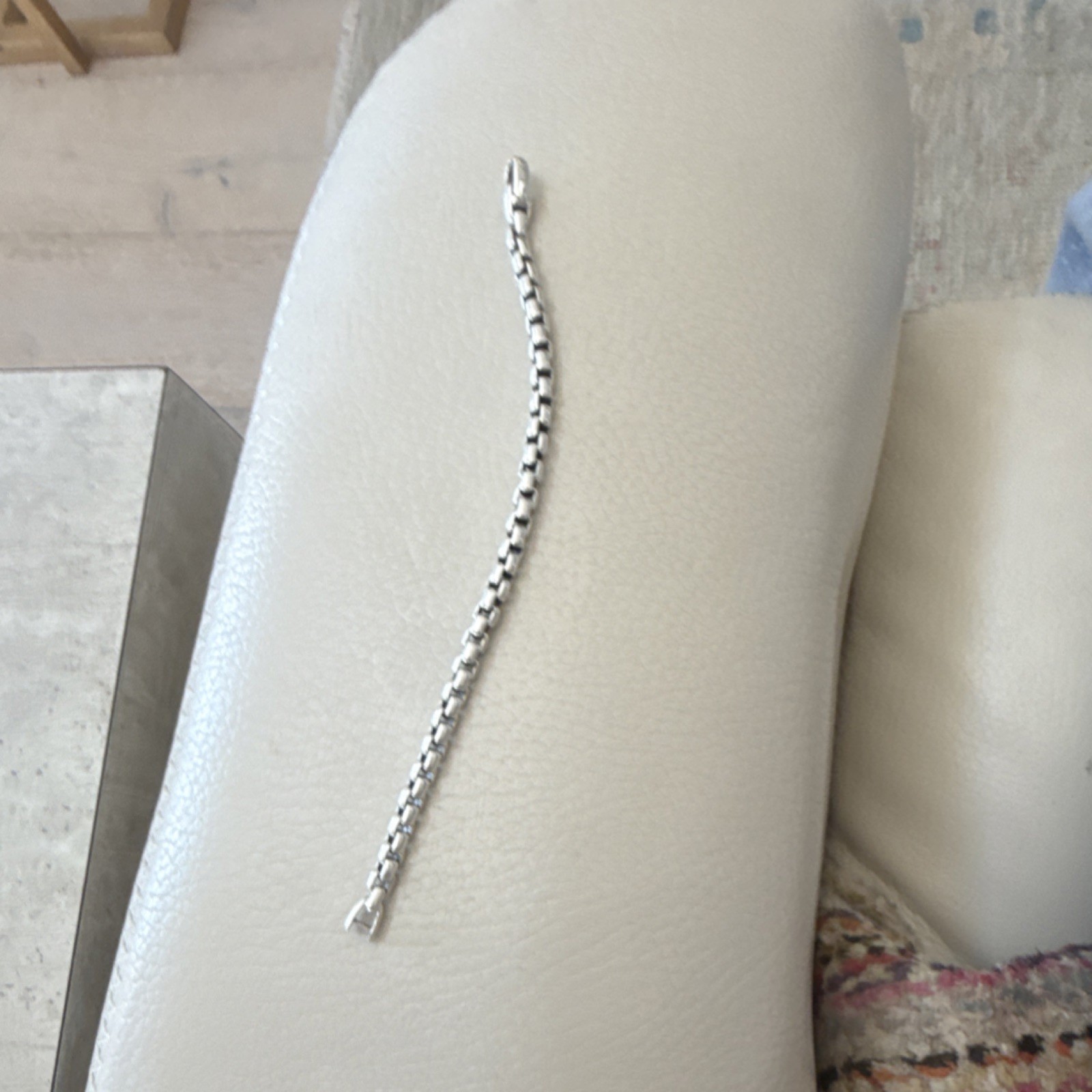 Silver David Yurman Bracelet