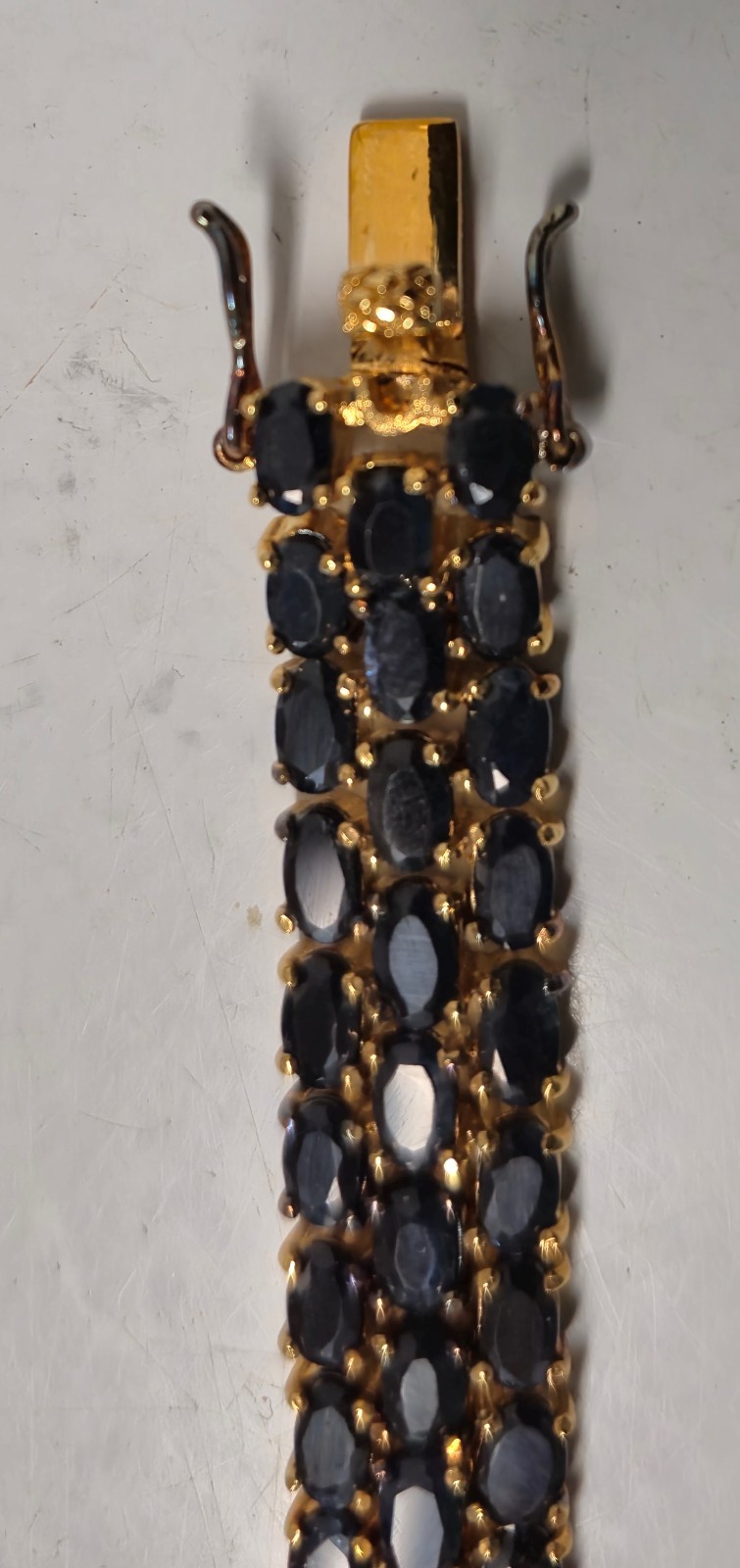 TECHNIBOND SAPPHIRE Blue Bracelet Never Worn