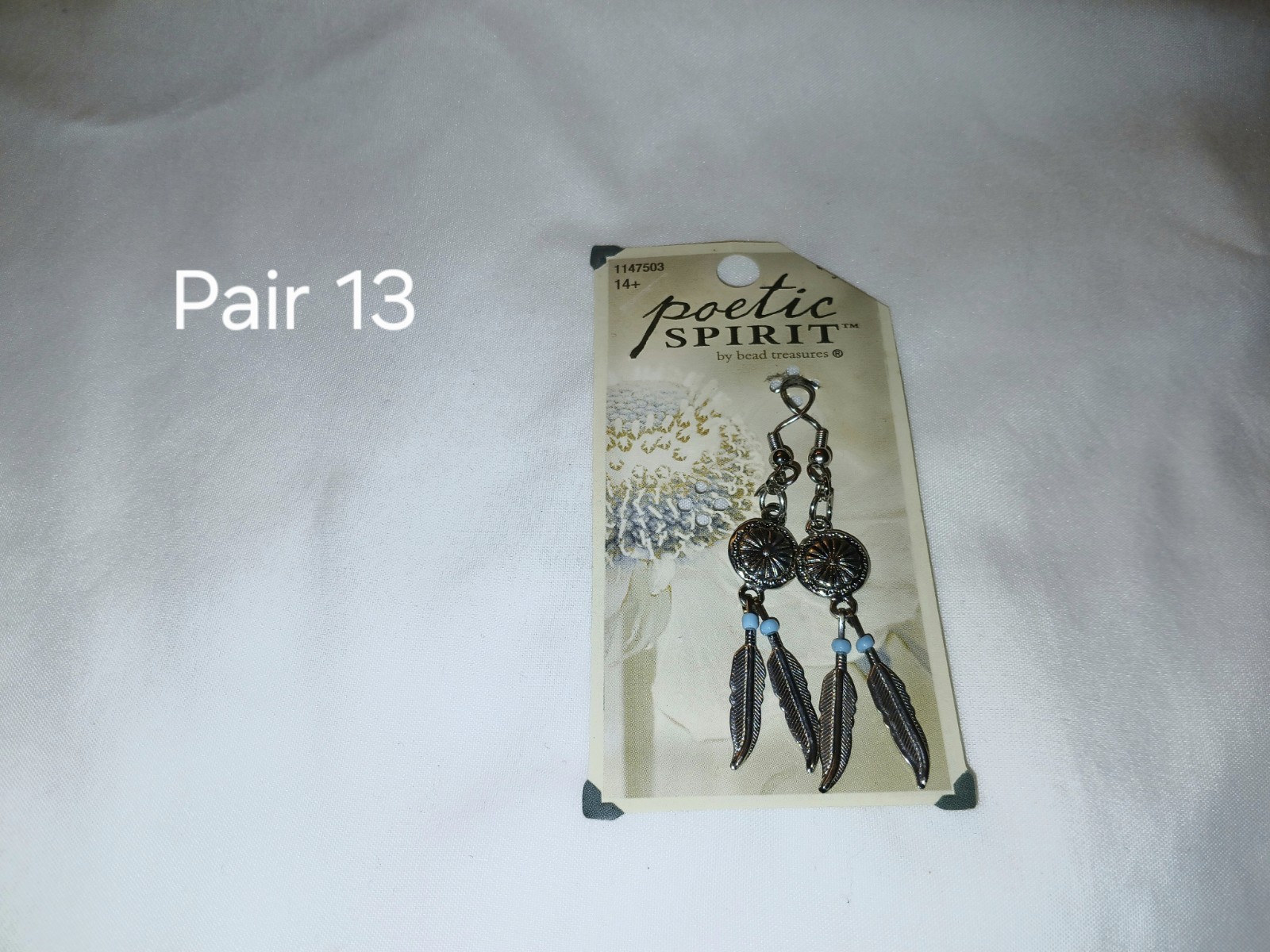 Choose One Pair of Earrings. Discount available