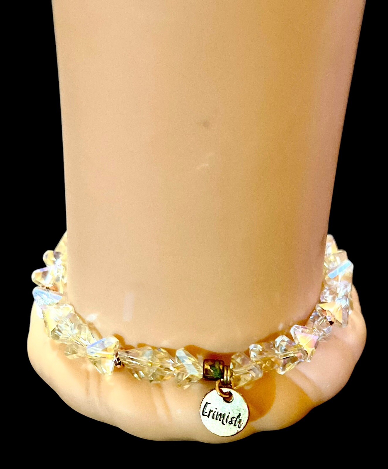 Citrine Aka Lemon Quartz Stretch Bracelet Branded Erimish