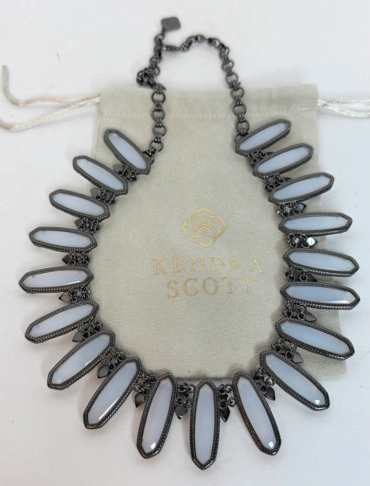 Kendra Scott Gabriella Iridescent Opalite Necklace Retired