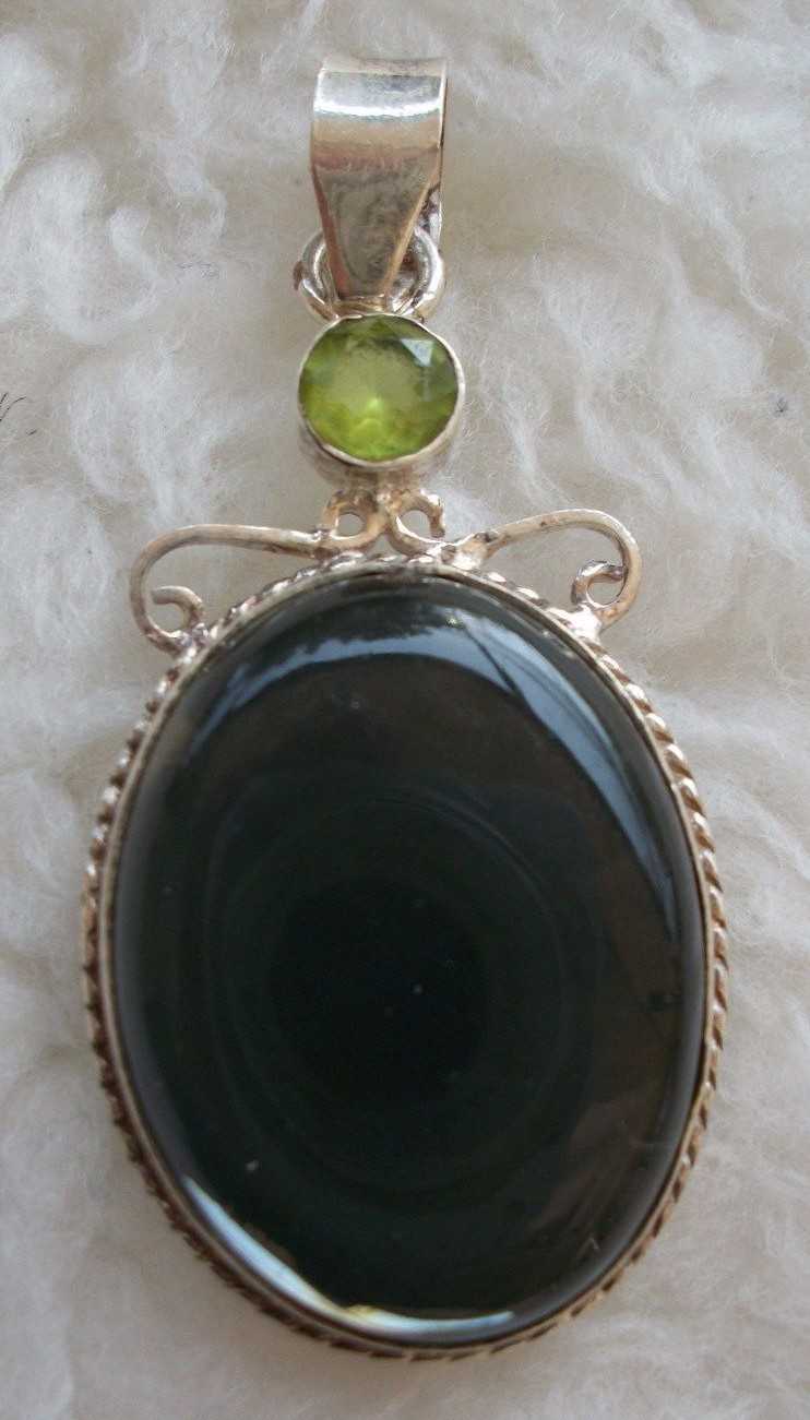 Stone Pendants Lot of 3 Unique Assorted Color Necklace Chains Included New Gifts
