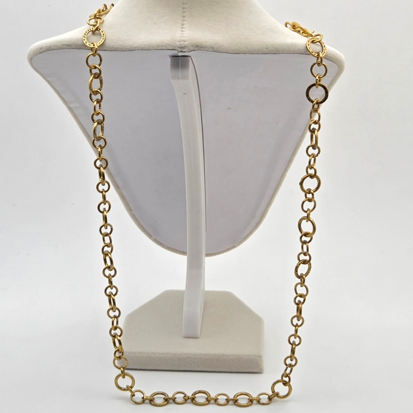 Vintage-Style Pave Crystal & Enamel Owl Statement Necklace
