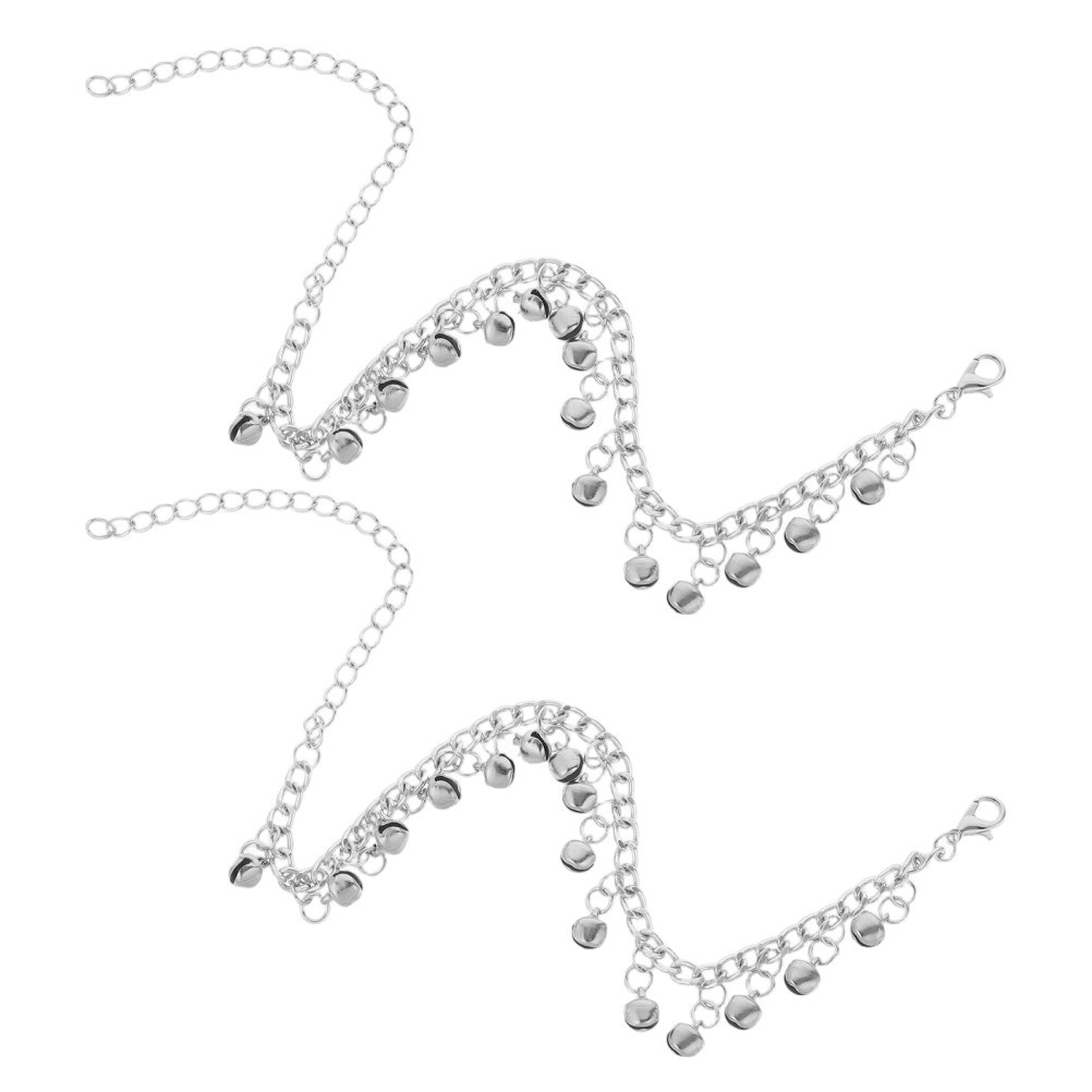 2 Pcs Anklet Decorative Straps Beach Bracelet Jewelry Women Bracelets