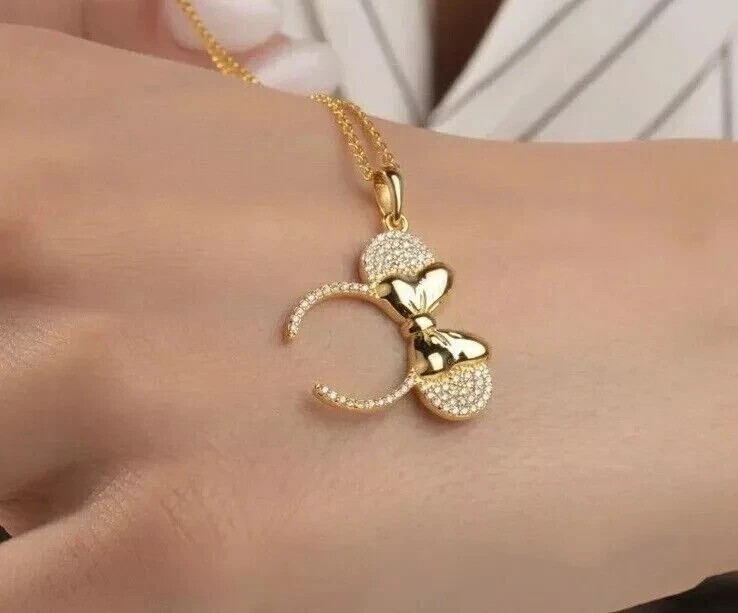 2Ct Round Cut Simulated Diamond Women’s Fancy Pendant In 14K Yellow Gold Plated