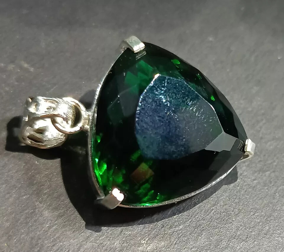70.70 Ct EGL Certified Natural Topaz 925 Solid Silver Pendant Loose Gemstone