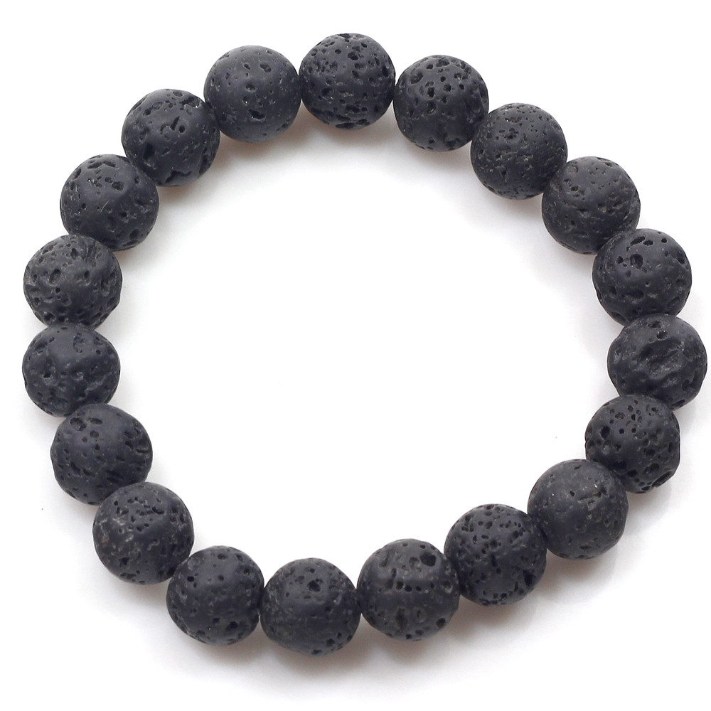 Wholesale Gemstone Bracelet Balance Elastic Stretch 4mm 6mm 8mm 10mm 12mm 7.5″