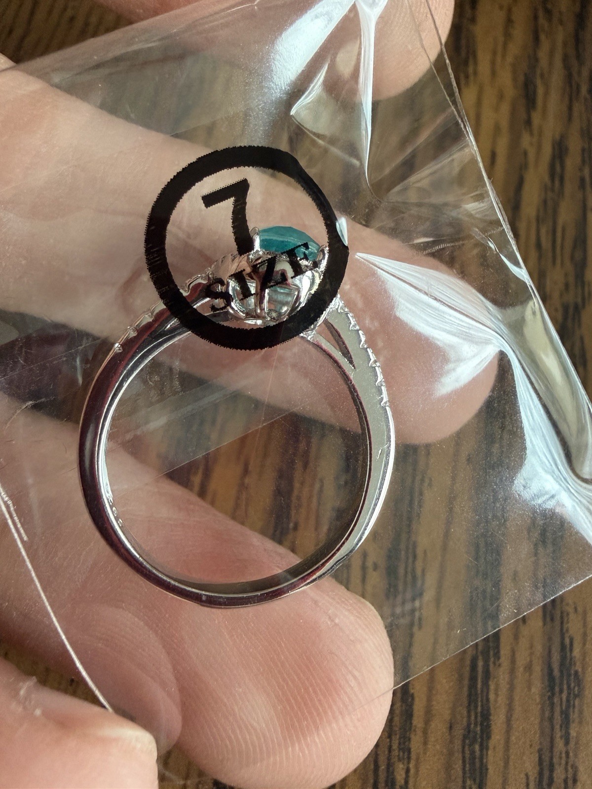 24 count Wholesale Lot Sterling Silver Rings 3 Different colors. See pics