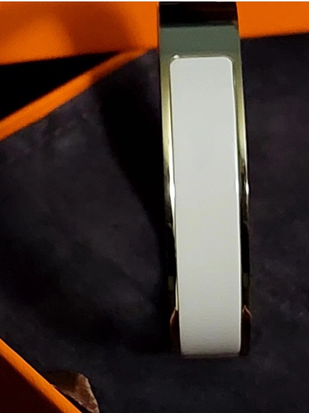 Authentic HERMÈS Clic H Bracelet Beige With Box! GM