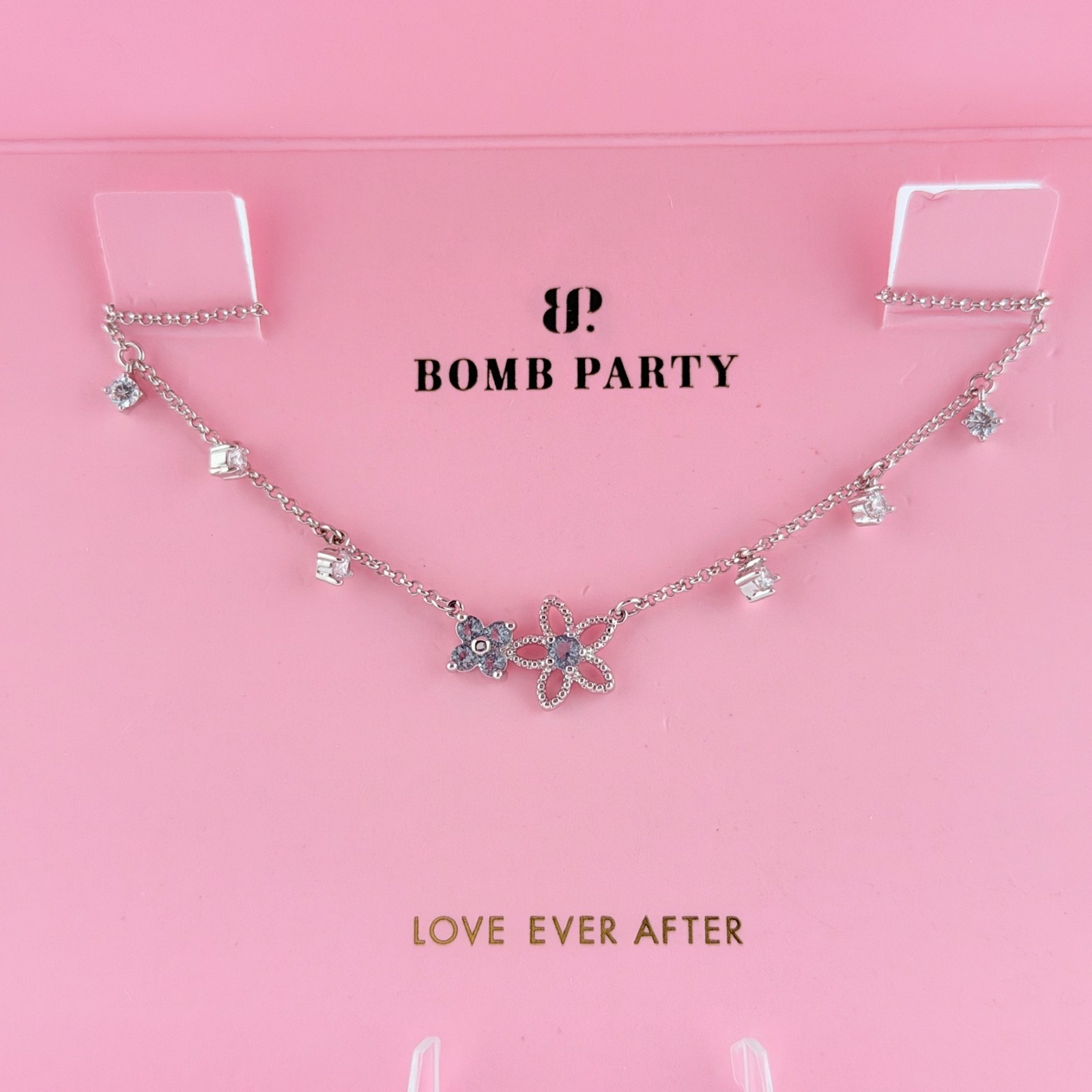 Bomb Party Love Ever After “The Sparkling Floral Necklace” RBP3522 RETRO