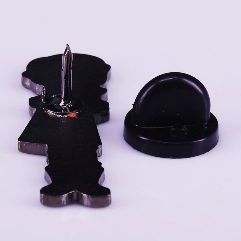 Coraline Horror Cartoon Movie Character Figure Enamel Metal Pin