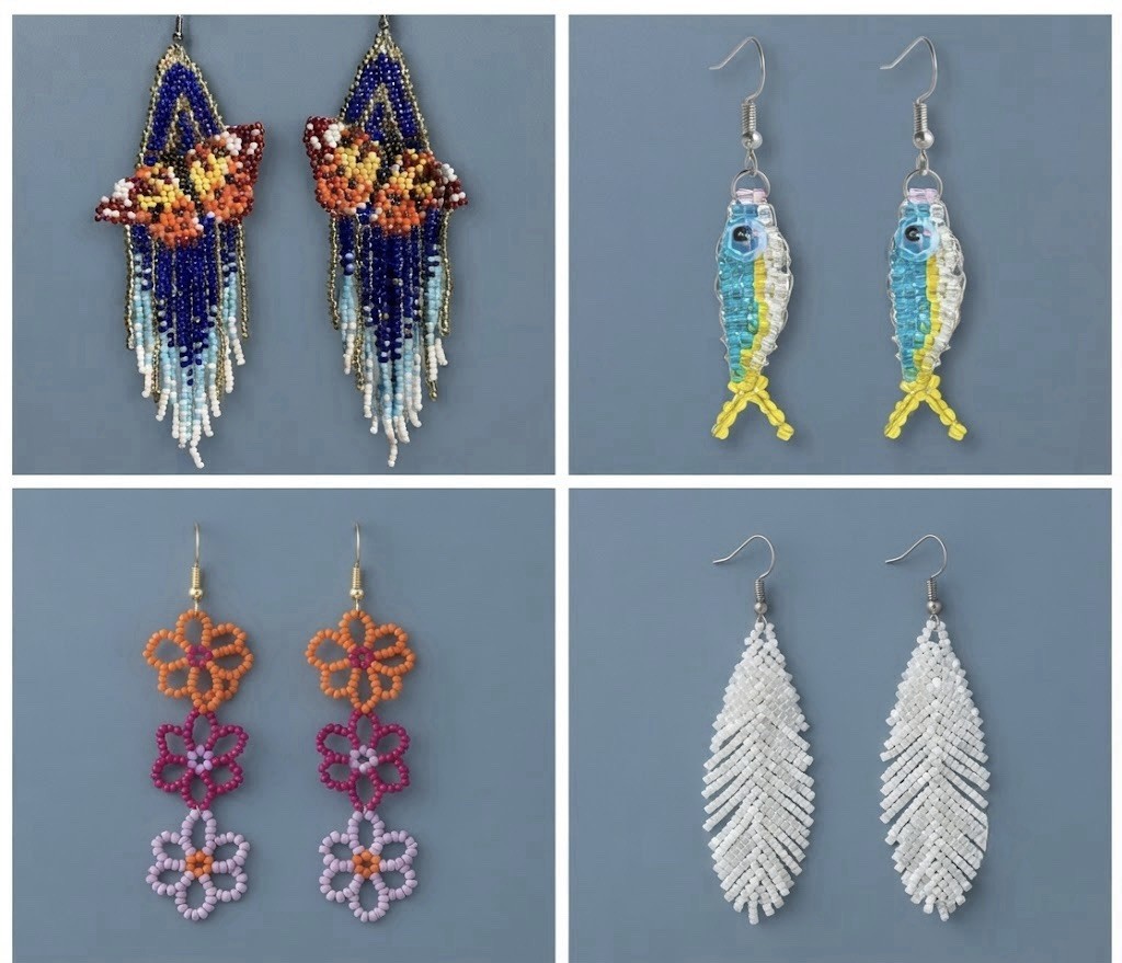Custom Handmade Beaded Earrings | Made to Order | Cloud Nine Charms