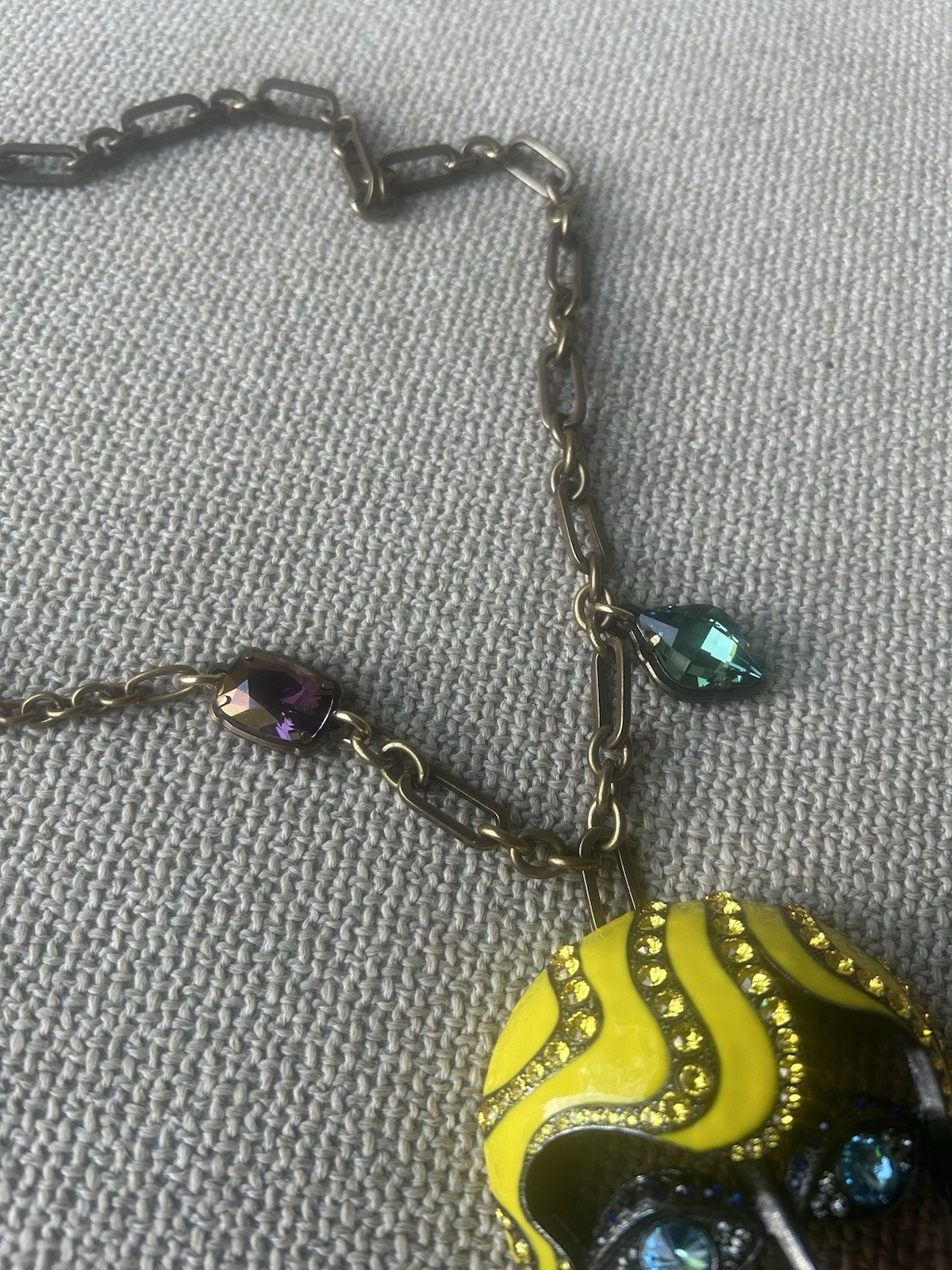 Lanvin Face Necklace