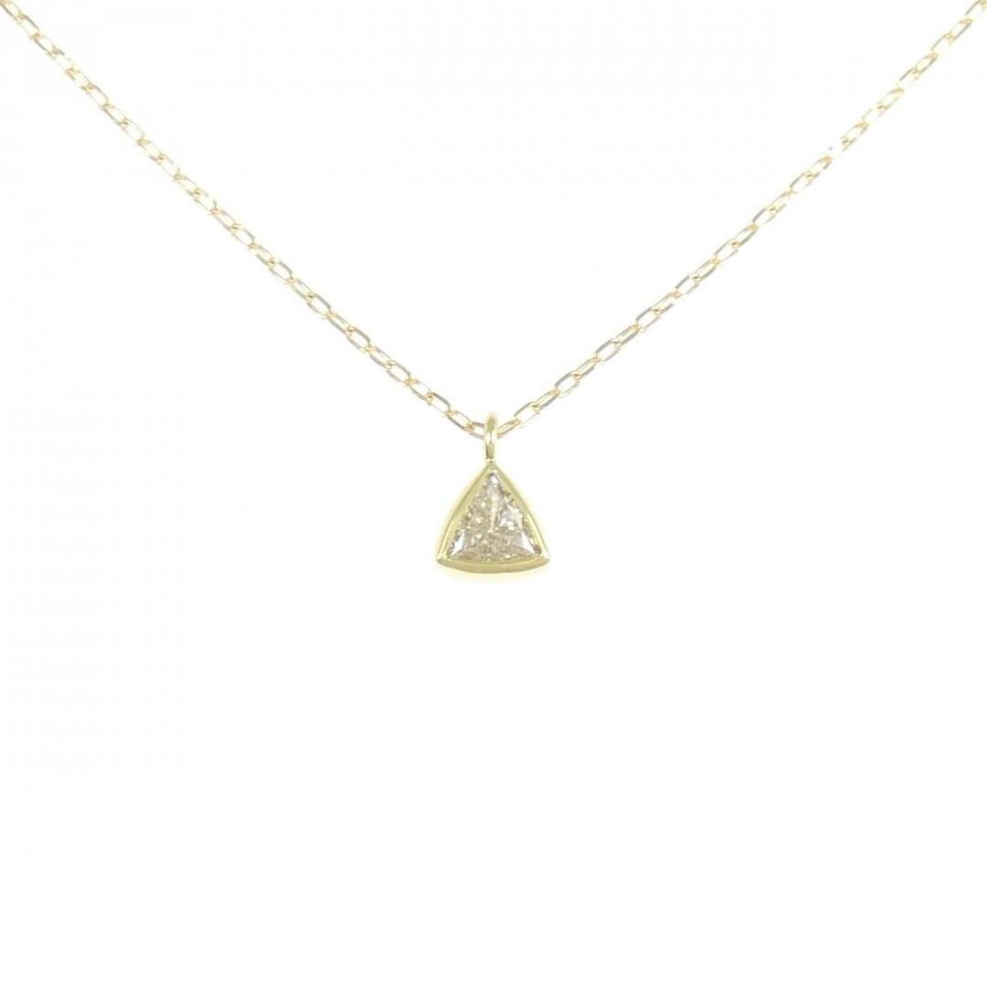 K18YG diamond necklace 0.21CT