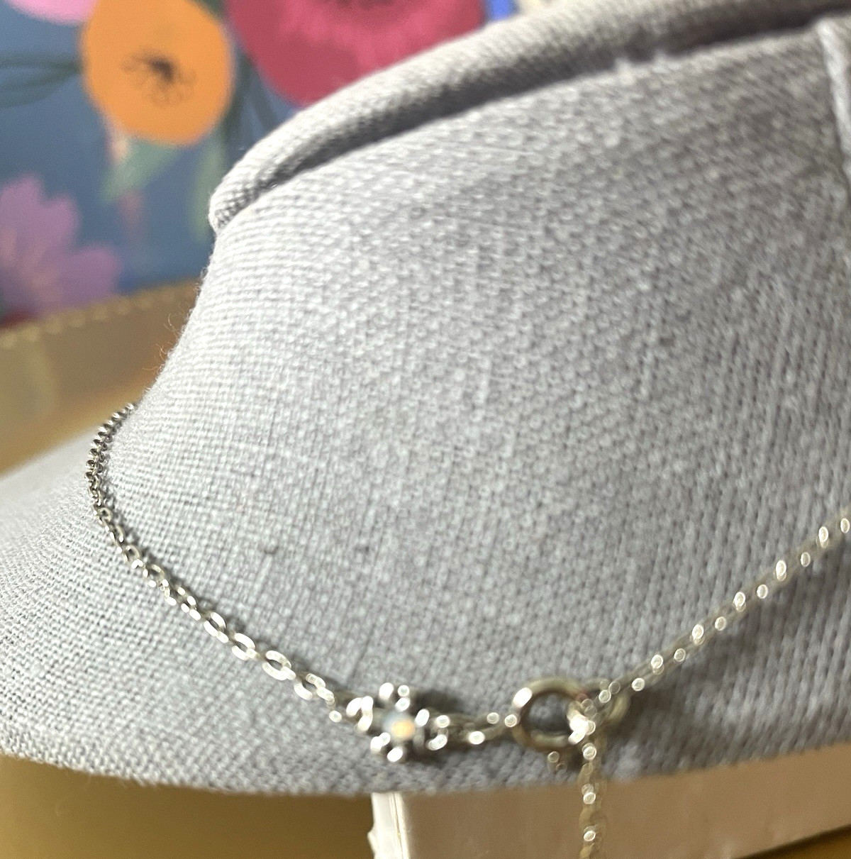 Tory Burch Roxanne Double T Logo & Pearl Pendant Necklace Auth NEW w TAGS