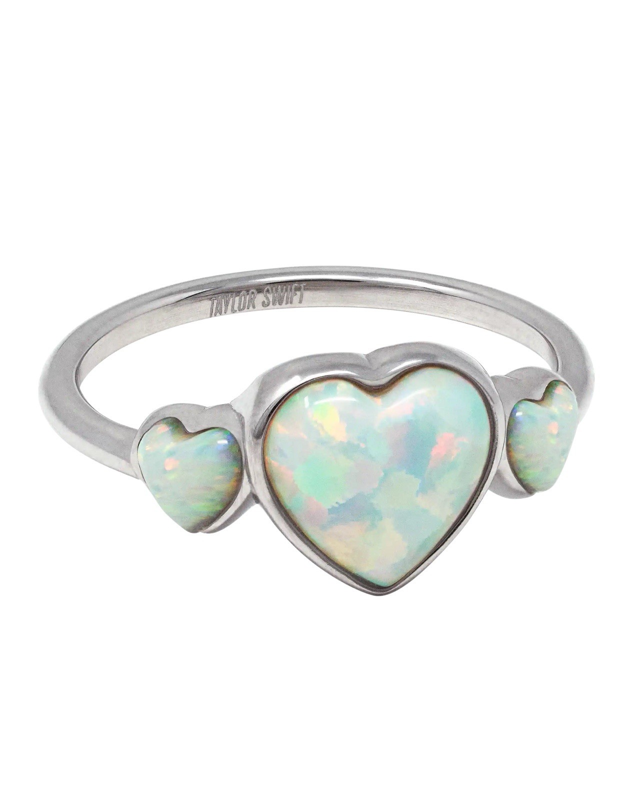 TAYLOR SWIFT THE SKY IS OPALITE HEART RING SIZE 9 SUMMER COLLECTION NEW IN-HAND