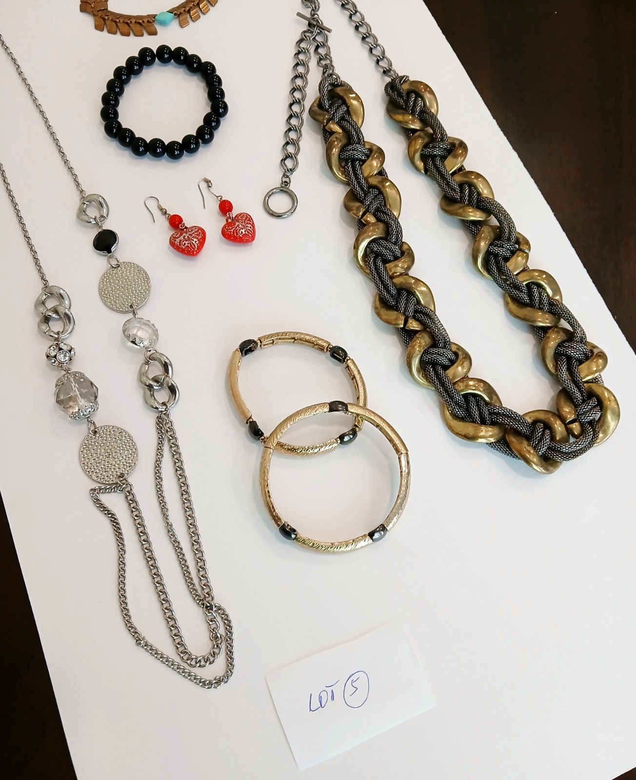 Fashion Jewelry LOT ~ Mix Of Necklace Bracelet Earrings EXCELLT 😍cdt CLEAN 😍😍