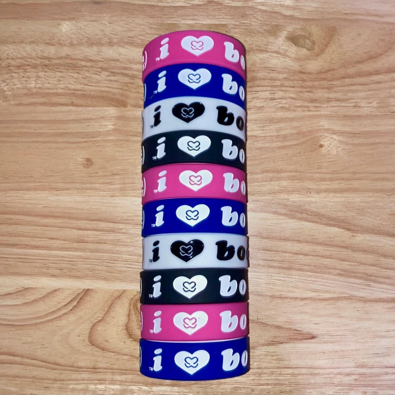 ❤️ I Heart Boobies ❤️ Bracelets – 4 pack for $15 – Breast Cancer Awareness