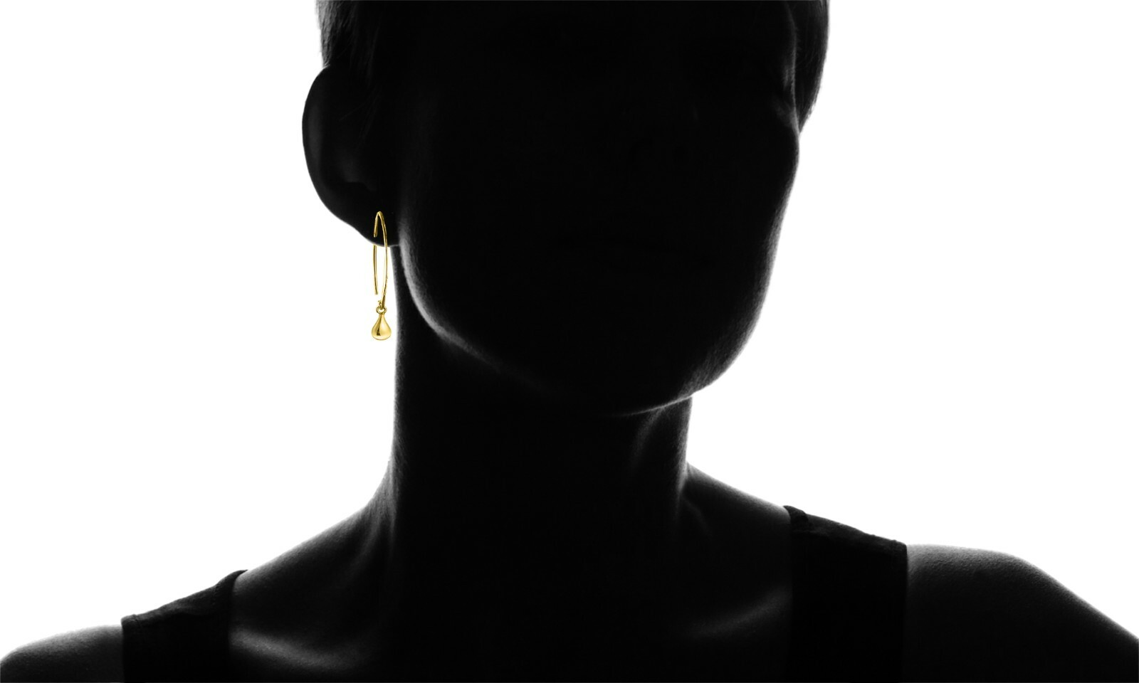 925 Sterling Silver Teardrop Dangle Earrings For Women