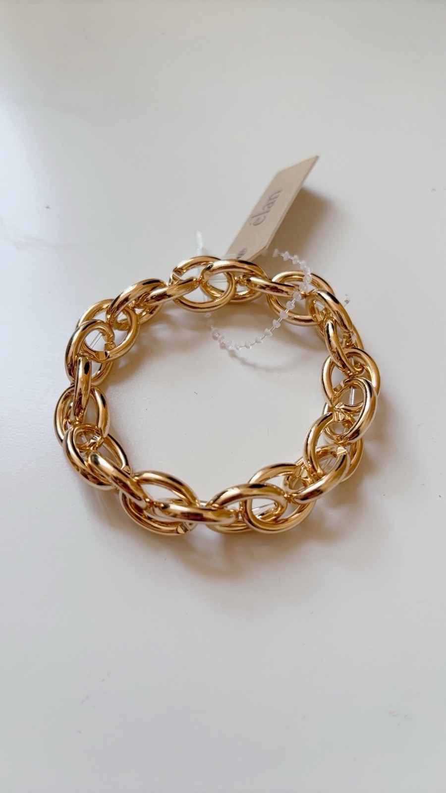 Chunky Gold Chain Link Bracelet – Large Bold Statement Jewelry