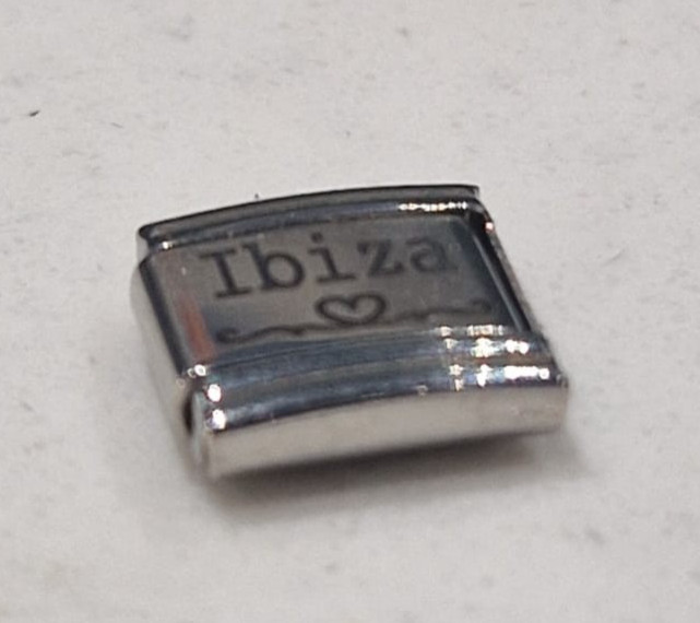 Ibiza Italian Charm Link 9mm Fits All Italian Charms Bracelet Holiday Europe