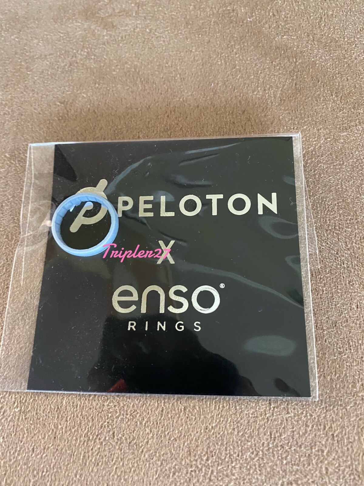 New Peloton x Enso Iridescent Finish Premium Silicone Ring – Size 6