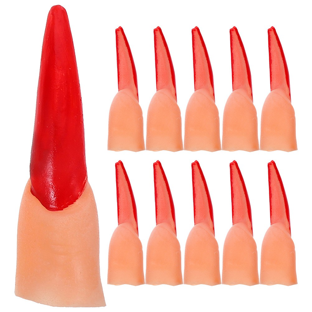 40 Pcs False Finger Witch Fingers Cosplay Accessories Fake Cover