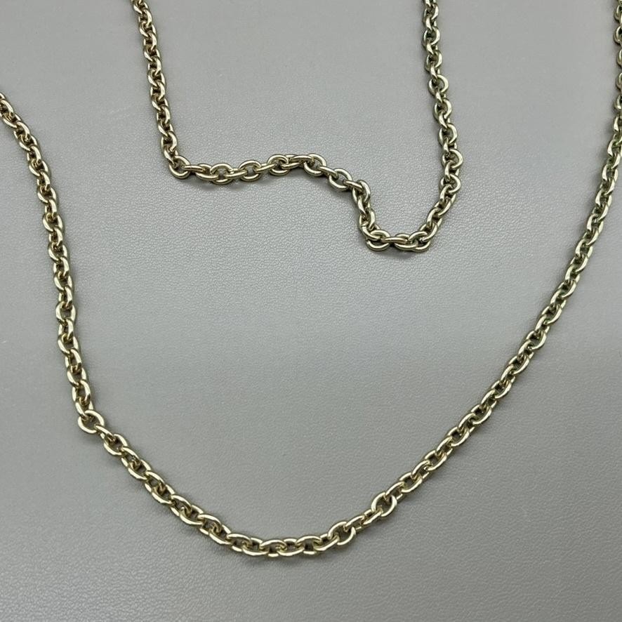 GUESS Necklace Gold Tone Key Lock Charm Crystal Pendant Womens Jewelry 24 Inch