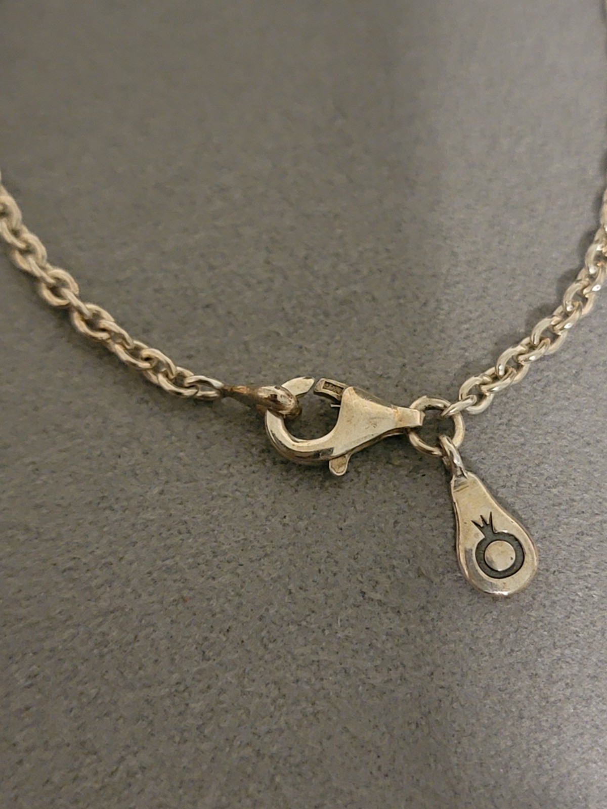 PANDORA Adjustable Cable Chain 17.7 in Sterling Silver Chain Necklace 1.9mm