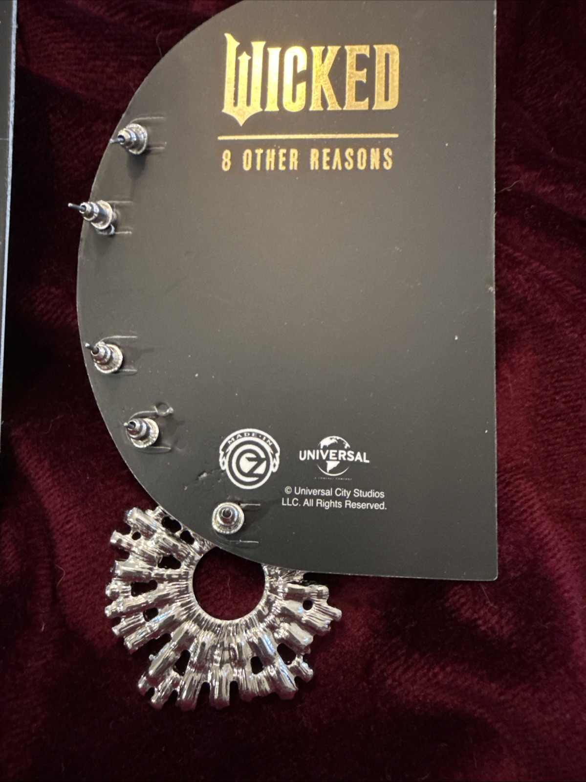 Wicked 8 Other Reasons X Revolve Glisten Earring Set Silver 10 Pieces Rhodium