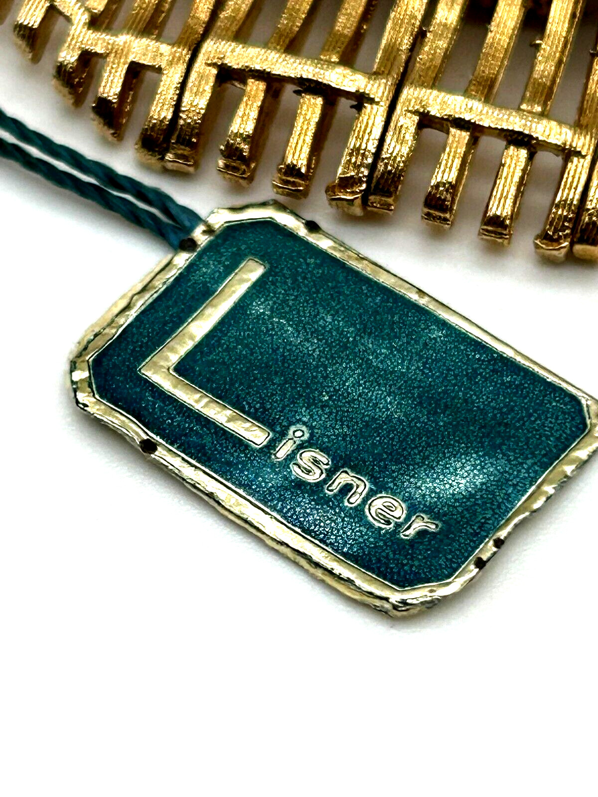 Vintage Estate Women’s MCM Lisner Gold Tone Cleopatra Collar Fringe Necklace HTF