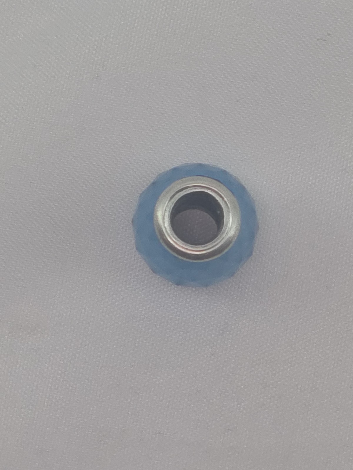 Pandora Sterling Silver Sky Blue Petite Facets Charm #791722NBS