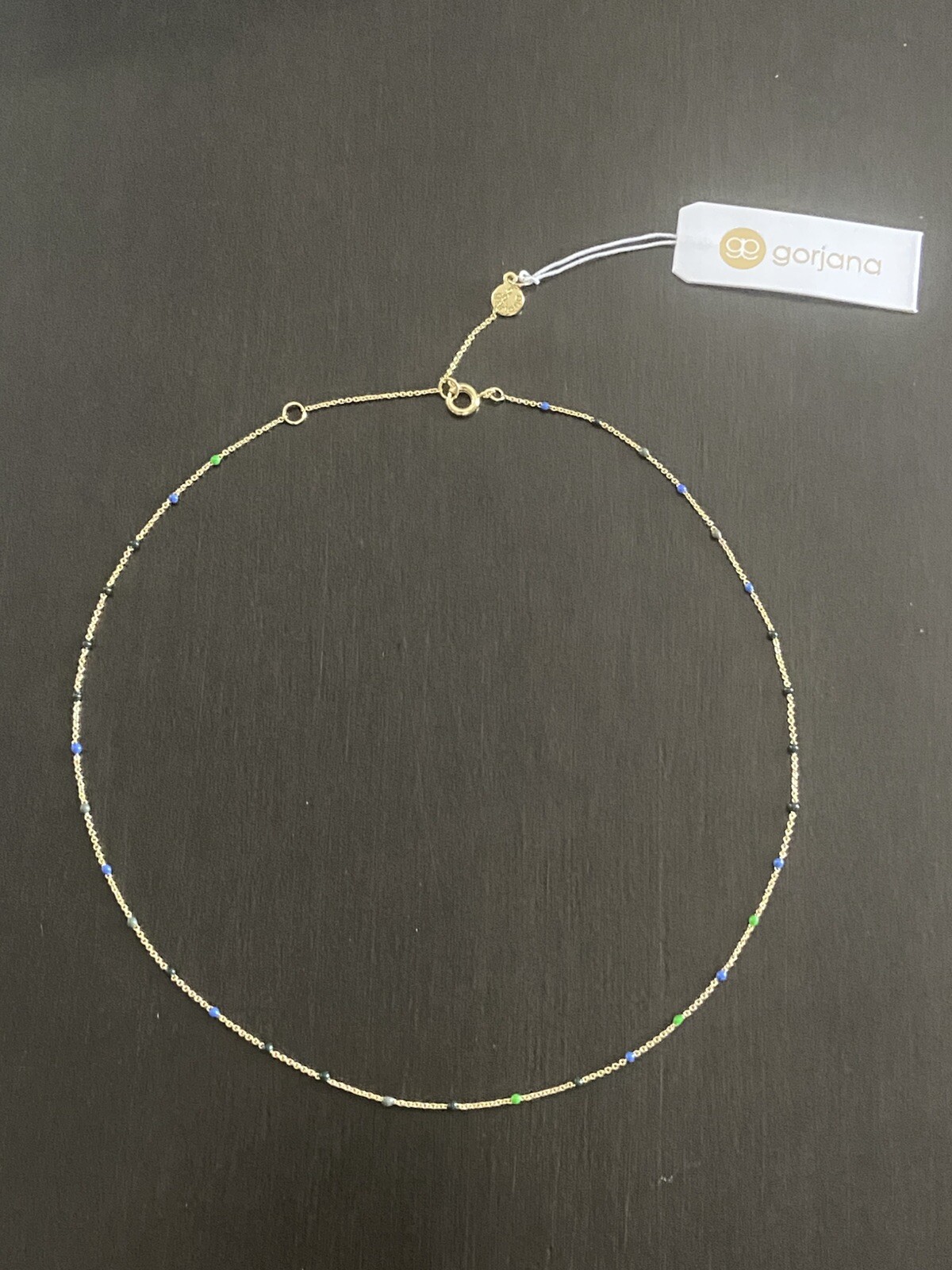 Gorjana 18K Gold Plated Capri Short Hamptons Necklace NWT